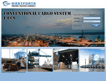 Tablet Screenshot of ngccs.westports.com.my